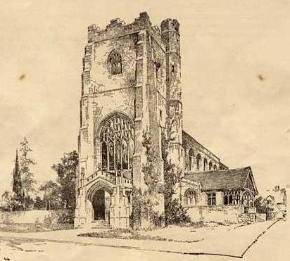 TourPhoto7.All Saints new church rendering from Chronicle 1892